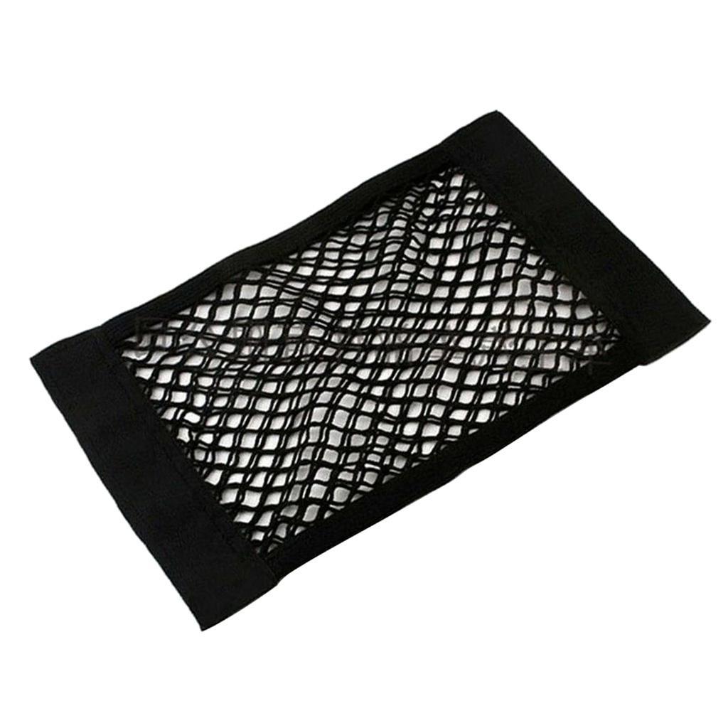 3x Car Seat Organizer Storage Bag Elastic Mesh Net Pocket, for Auto Vehicle Van
