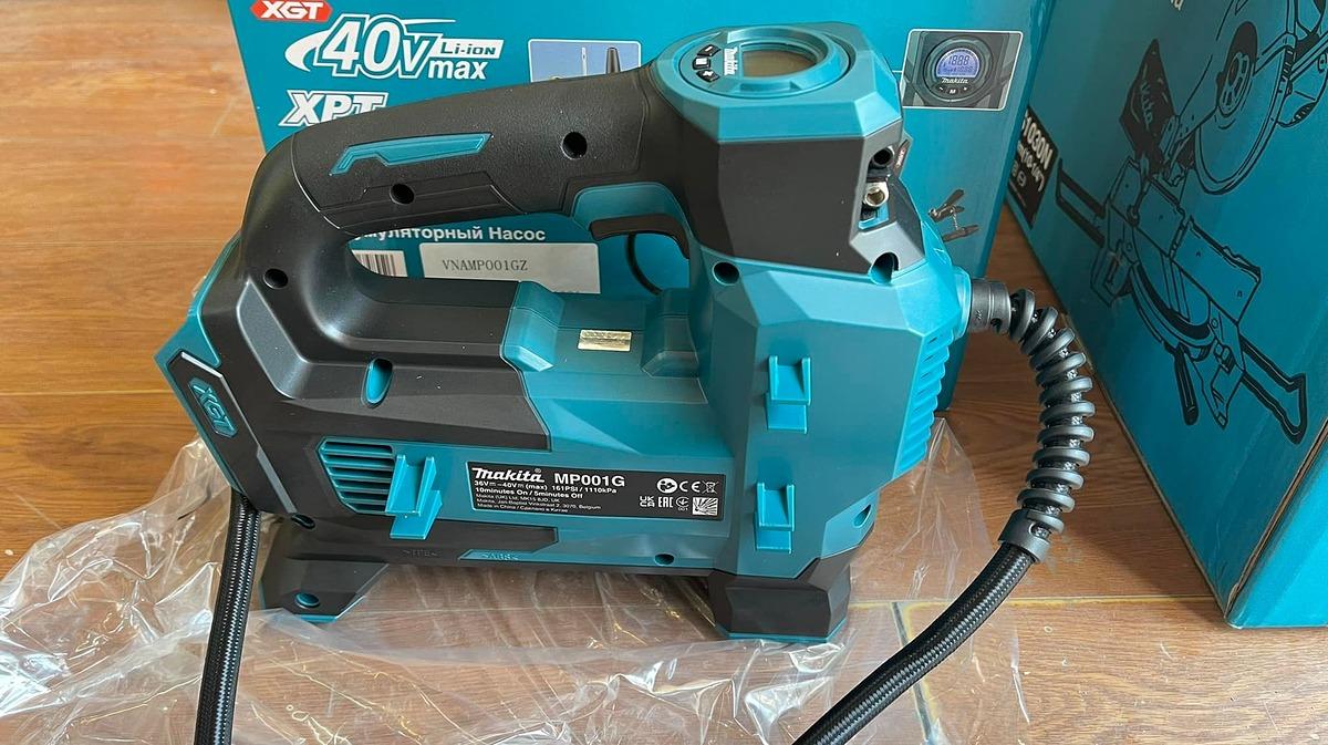 MÁY BƠM LỐP Ô TÔ PIN 40V MAKITA MP001GZ - HÀNG CHÍNH HÃNG