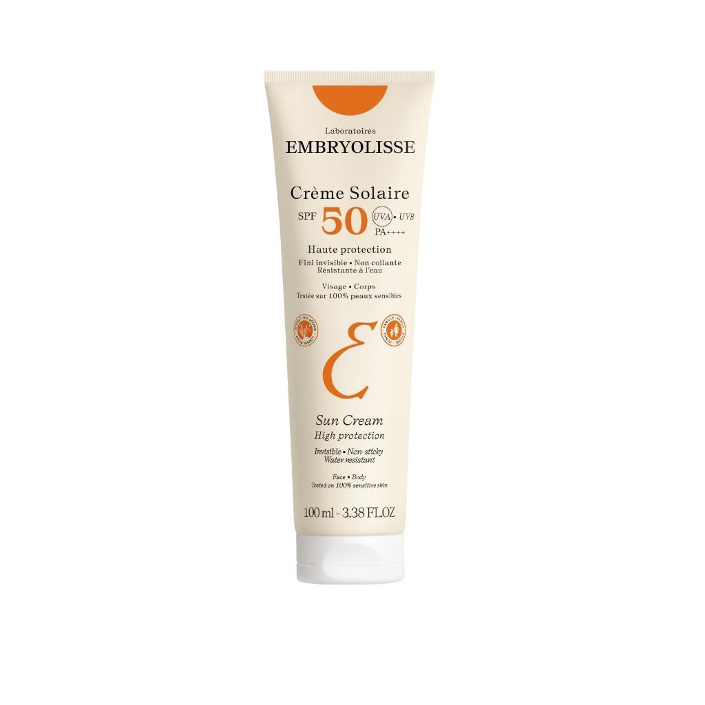 Kem chống nắng hữu cơ EMBRYOLISSE CRÈME SOLAIRE 100ml