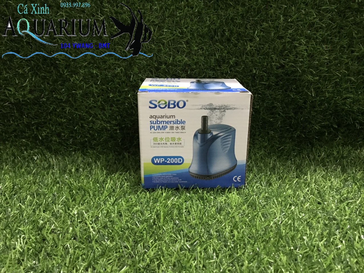 Máy bơm hút cặn đáy hồ cá SOBO WP 200D