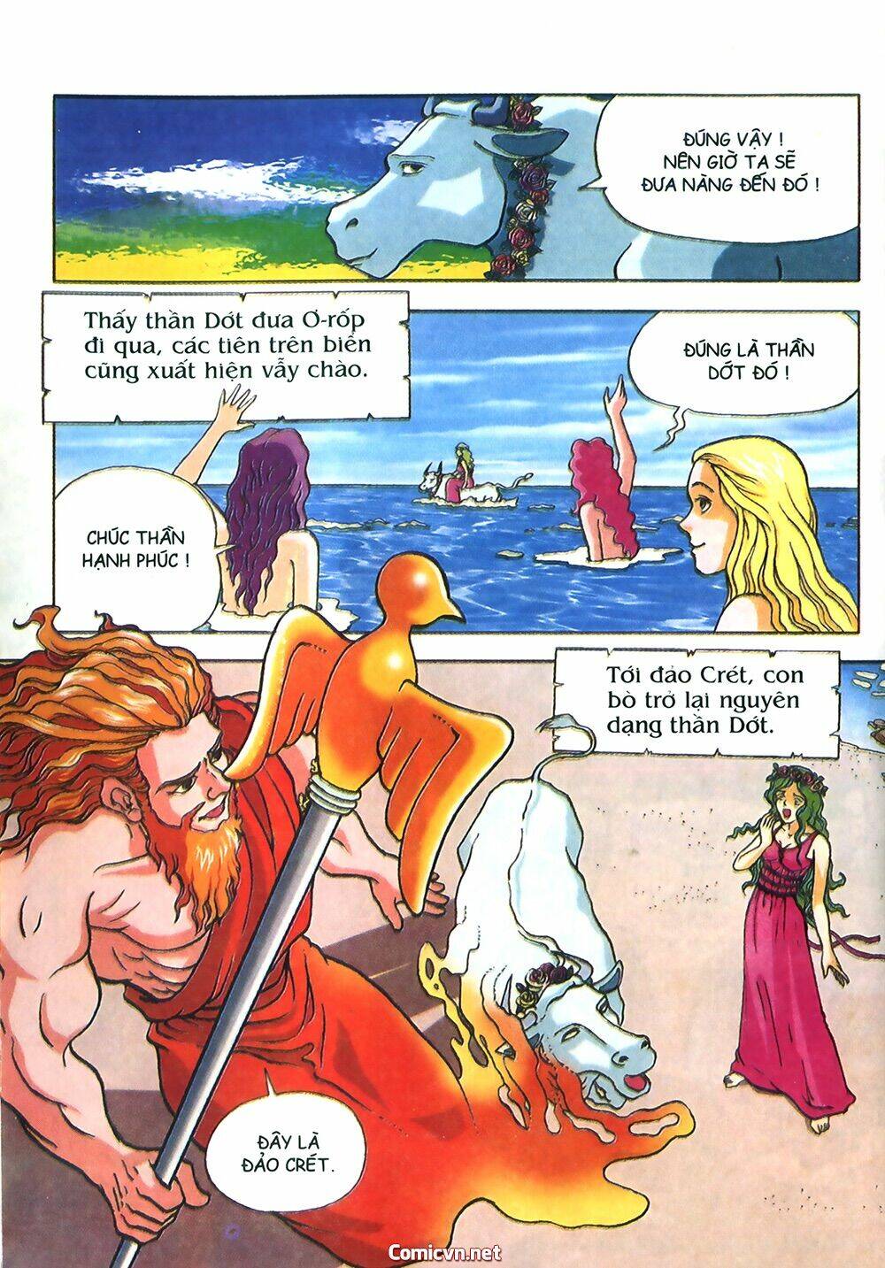 thần thoại hy lạp màu chapter 14 15