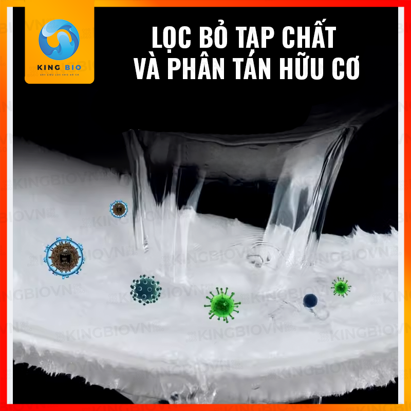 Túi lọc bể cá cao cấp Yee – túi lọc dày 3 lớp, lọc cặn, lọc thô cho bể cá