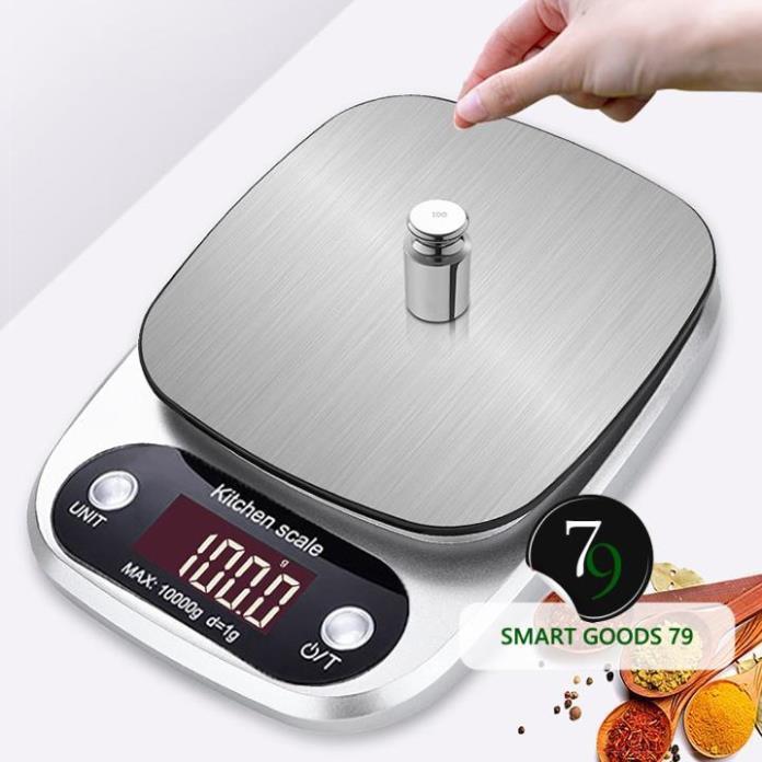 Cân tiểu ly điện tử nhà bếp mini định lượng từ 1gram đến 5kg làm bánh cân thực phẩm chính xác cao