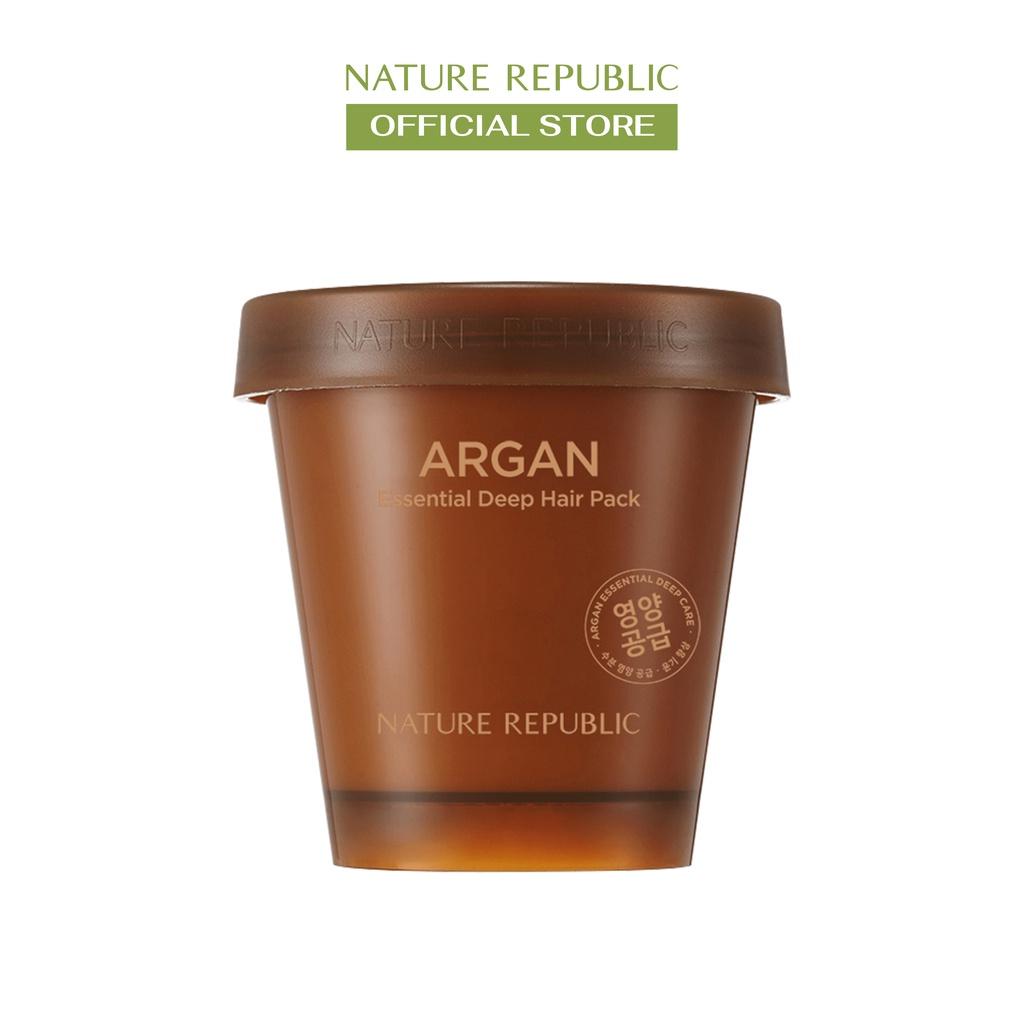 Mặt nạ dưỡng tóc Nature Republic Argan Essential Deep Care Hair Pack 200ml