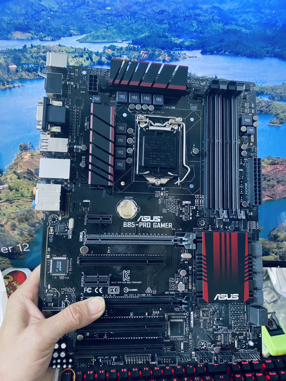 Bo Mạch Chủ (Mainboard) ASUS B85-PRO GAMER Gaming (HÀNG CHÍNH HÃNG)