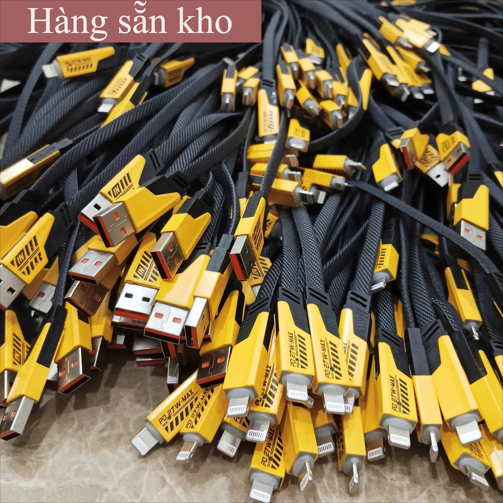 Cáp Sạc 4 Trong 1 đa năng dài 1 mét - công suất 65W, dùng cho nhiều dòng điện thoại