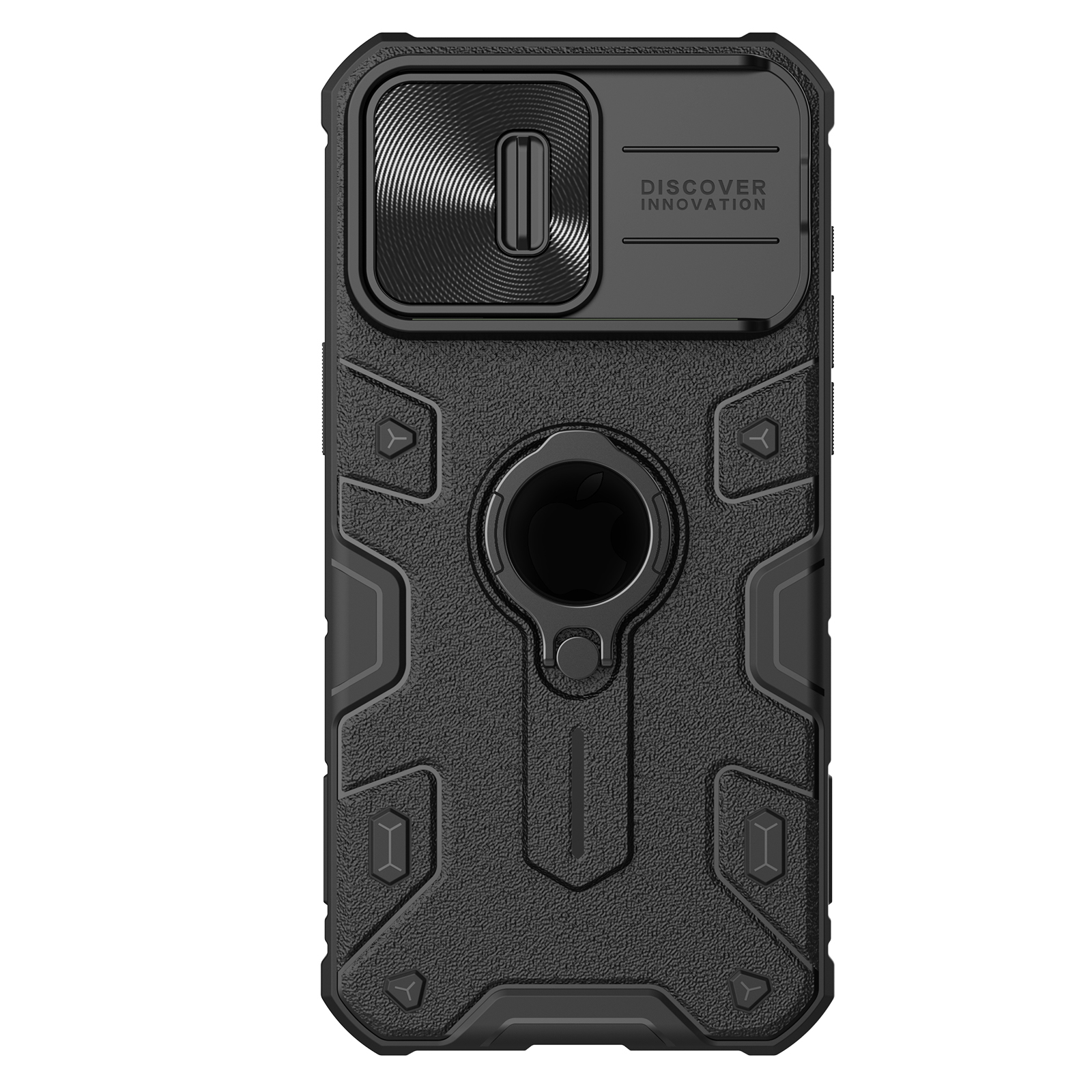 Ốp Lưng cho iPhone 15 Pro, iPhone 15 Pro Max Nillkin CamShield Armor có chân đế, Vỏ bảo vệ nắp camera trượt, ốp bảo vệ chống sốc cấp quân sự - Hàng Chính Hãng