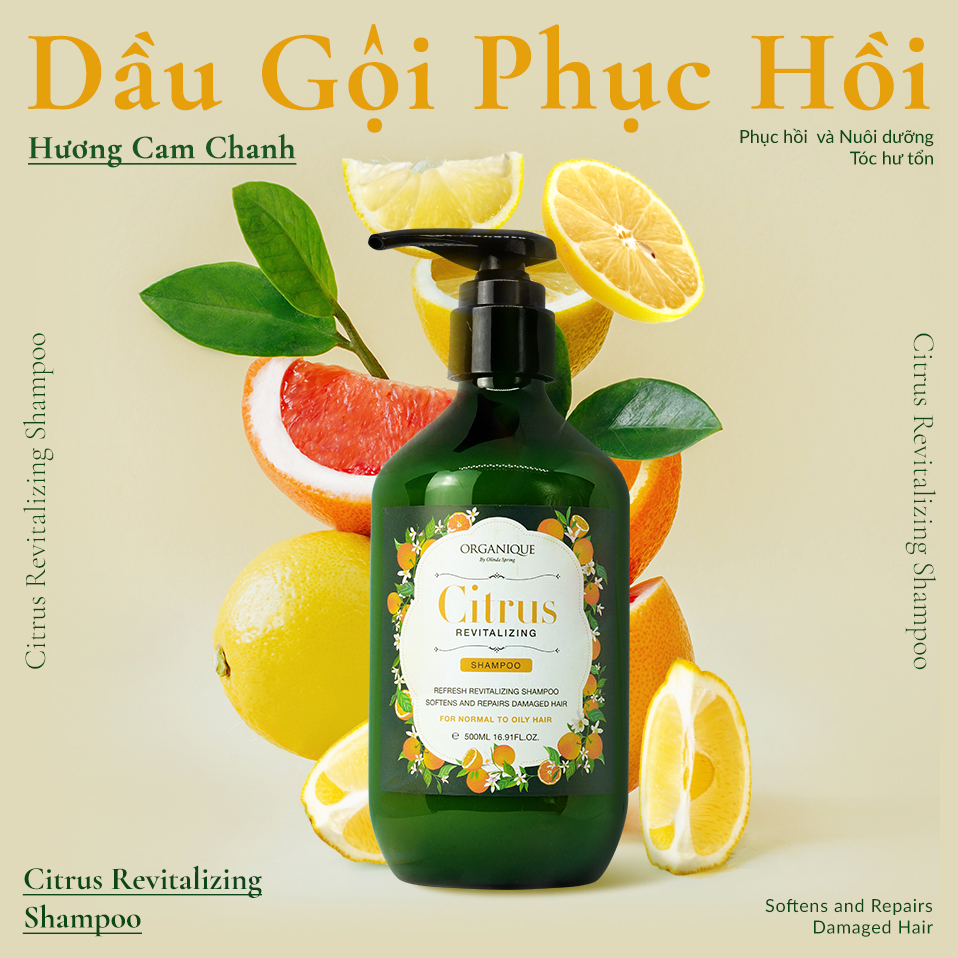 Dầu gội phục hồi cam chanh - Citrus Revitalizing Shampoo 500ml (Mẫu mới)