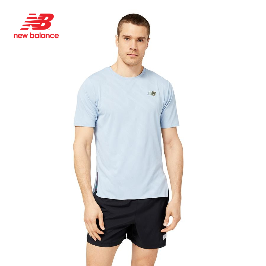 Áo thun thể thao nam New Balance RUNNING T-SHIRT M LIGHTARC - MT23281LAY (form quốc tế)