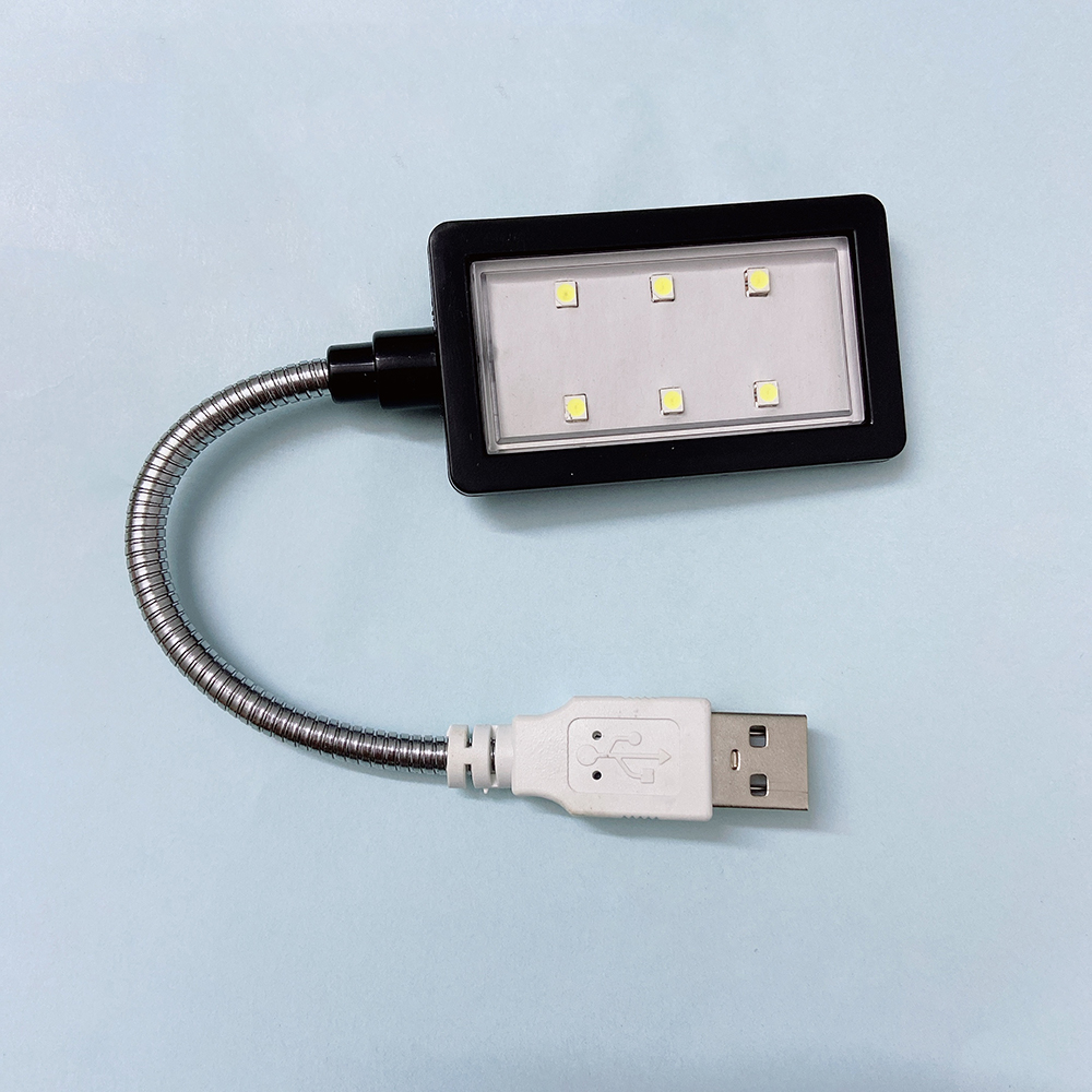 Đèn Led 6 bóng siêu sáng cắm nguồn USB thân hợp kim uốn dẻo