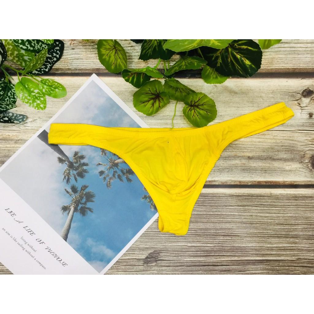 QUẦN LÓT LỌT KHE NAM TRƠN VÀ SỌC COTTON