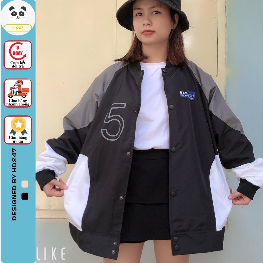 Áo Khoác Dù SPEAR YOUR Nam Nữ Ulzzang Unisex Form Rộng Bomber Jacket