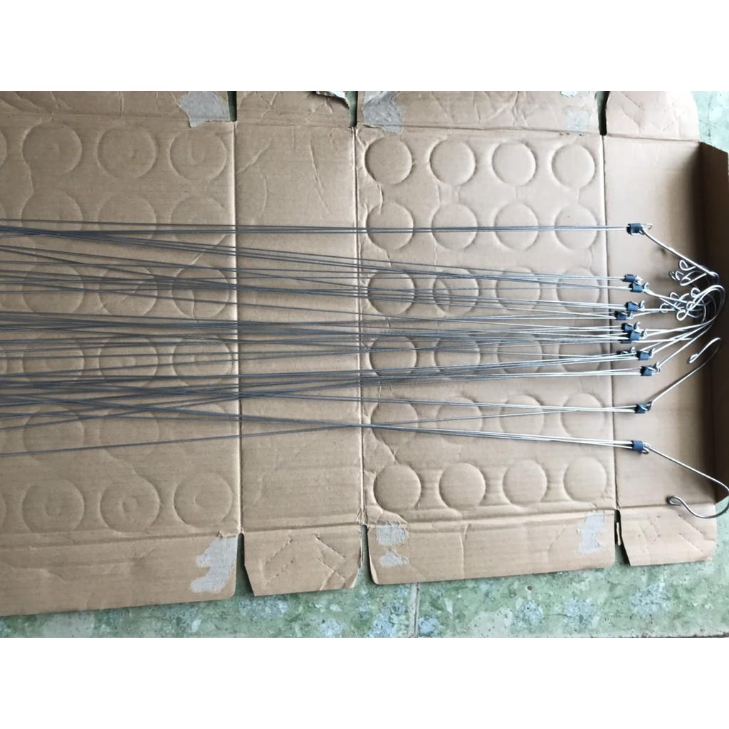 Combo 5 chậu giả đất 15cm và 5 móc treo chậu DA