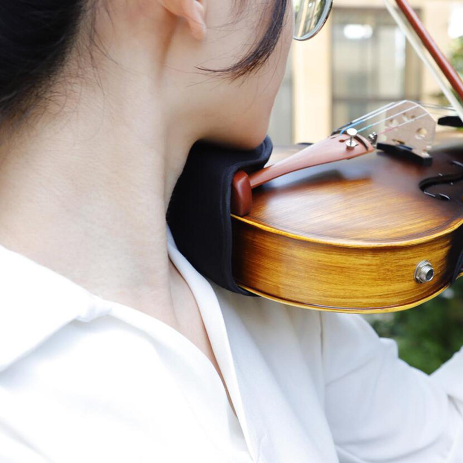 Cotton Violin Shoulder Rest Musical Instrument Accessories Violin Shoulder Pad for Beginners