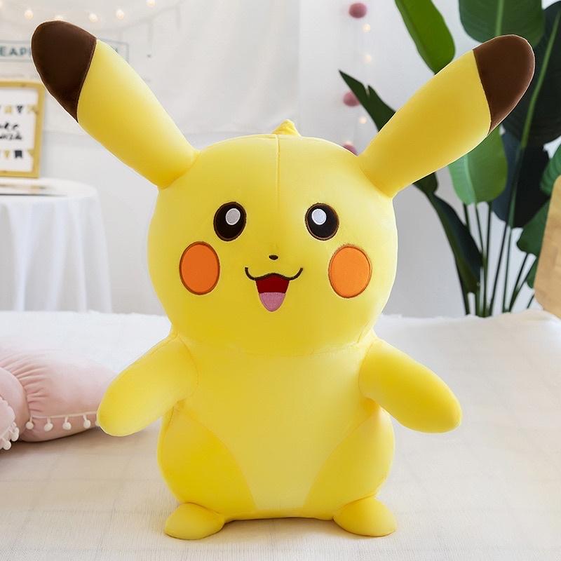 Gấu bông thú nhồi bông hình pikachu đáng yêu