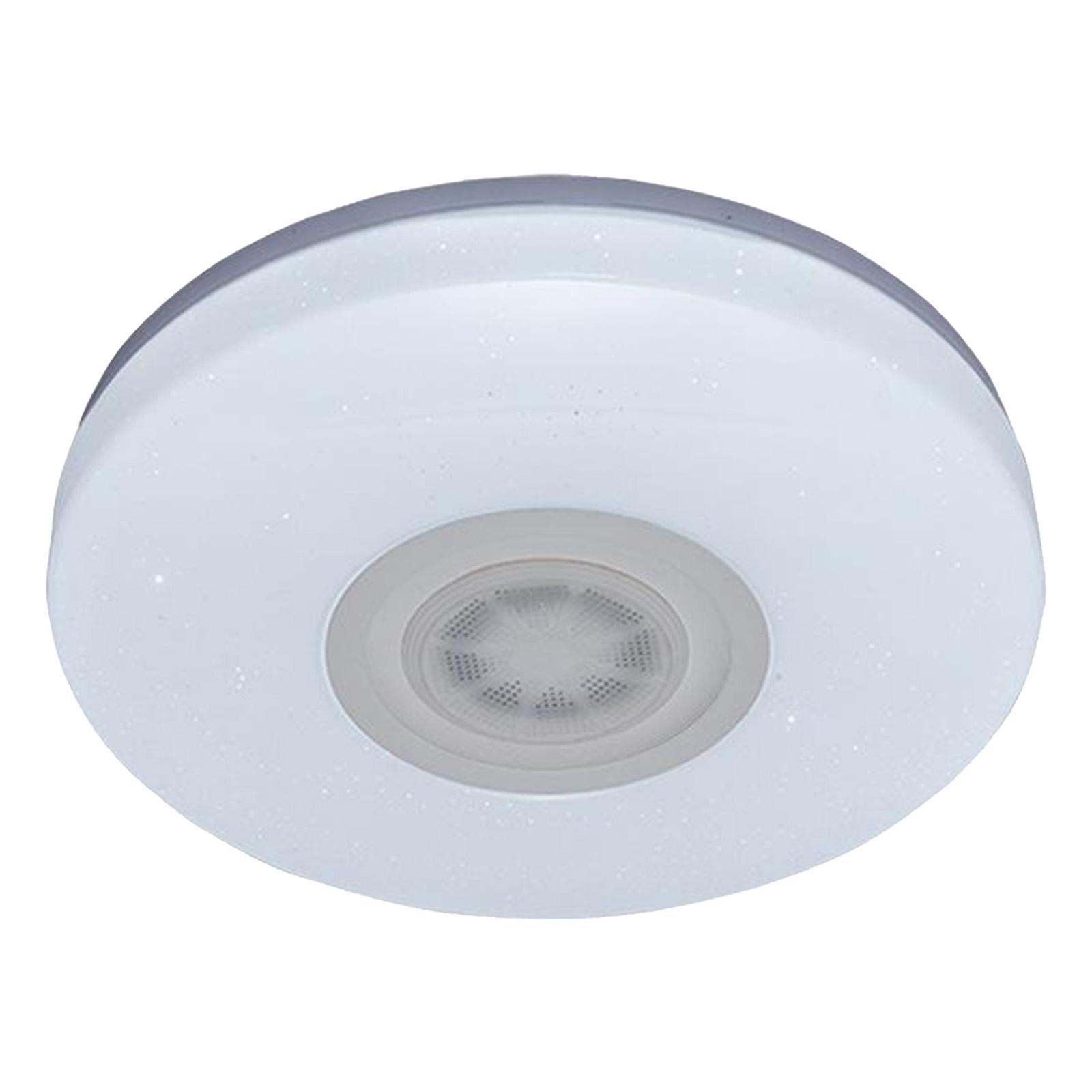 Home Modern LED Music Ceiling Light Bluetooth Speaker Smart APP Remote Control