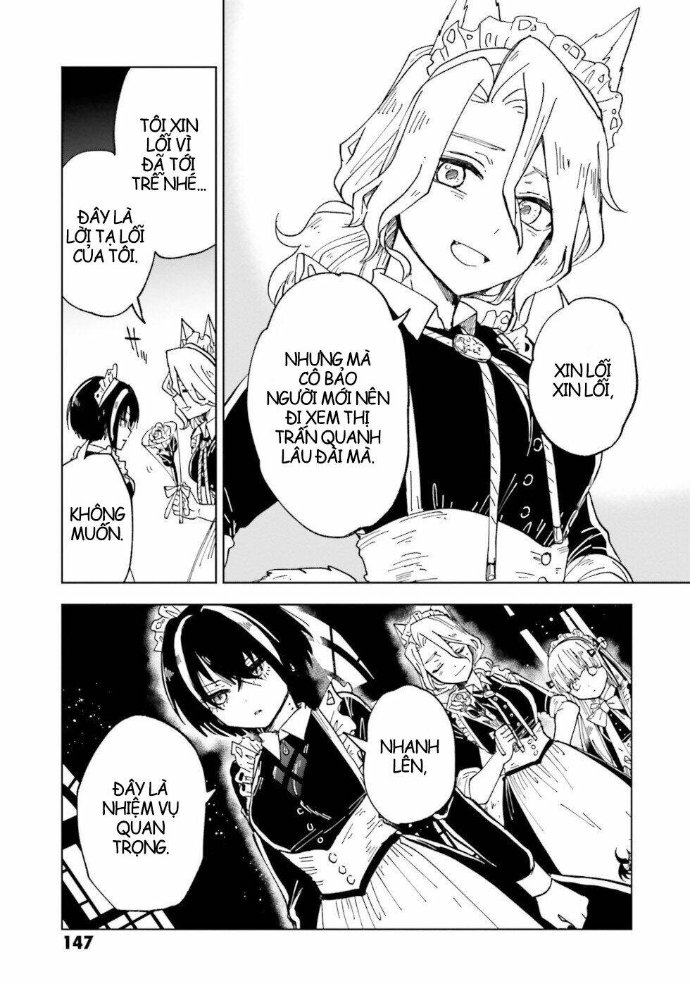 kaibutsu maid no kareinaru oshigoto chapter 8 36