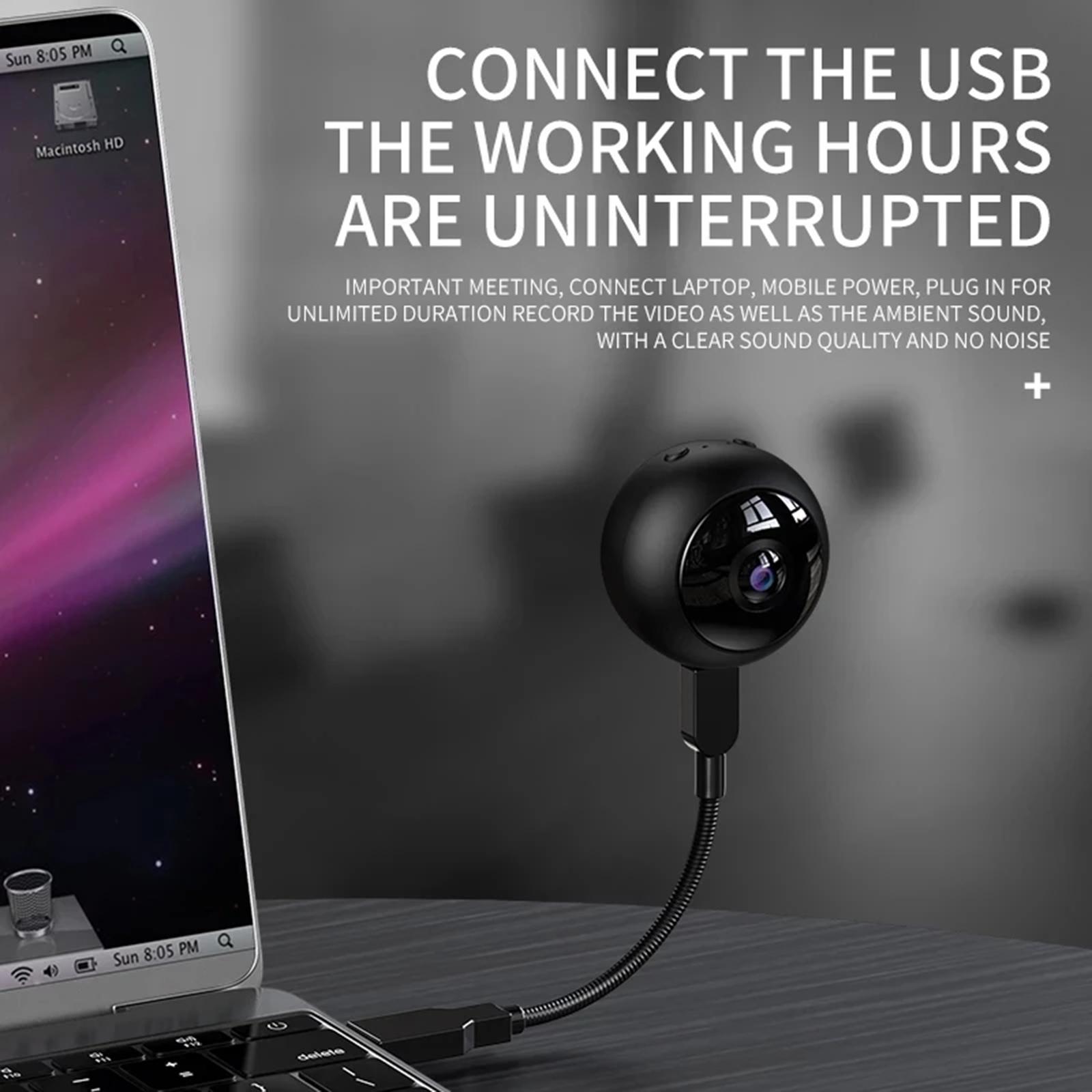 Wireless WiFi Camera Smart 1080P HD Indoor Night Vision Home Security Cam