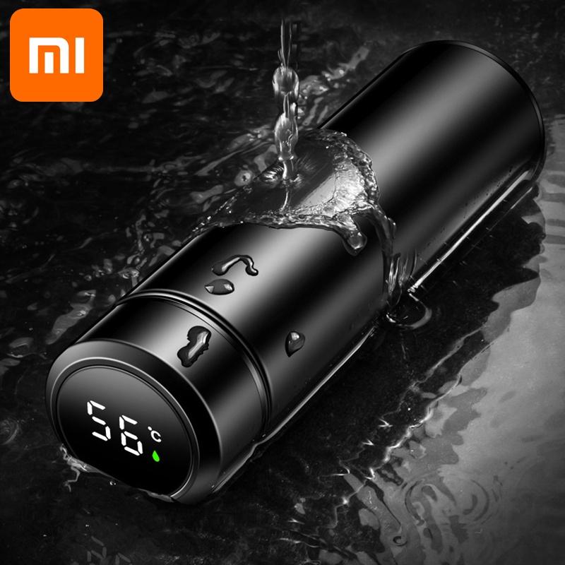 Bình Nước Giữ Nhiệt Xiaomi 500ML Bằng Inox Có Màn Hình LED Hiển Thị Nhiệt Độ Tiện Dụng Hàng nhập khẩu