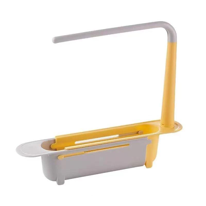 Kệ Gác Bồn Rửa Chén Thông Minh Có Thanh Phơi Khăn Tiện Lợi Mâu Mới