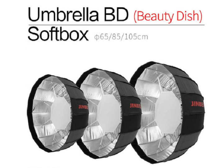 Softbox dù Beauty Dish Jinbei 105cm - Hàng chính hãng