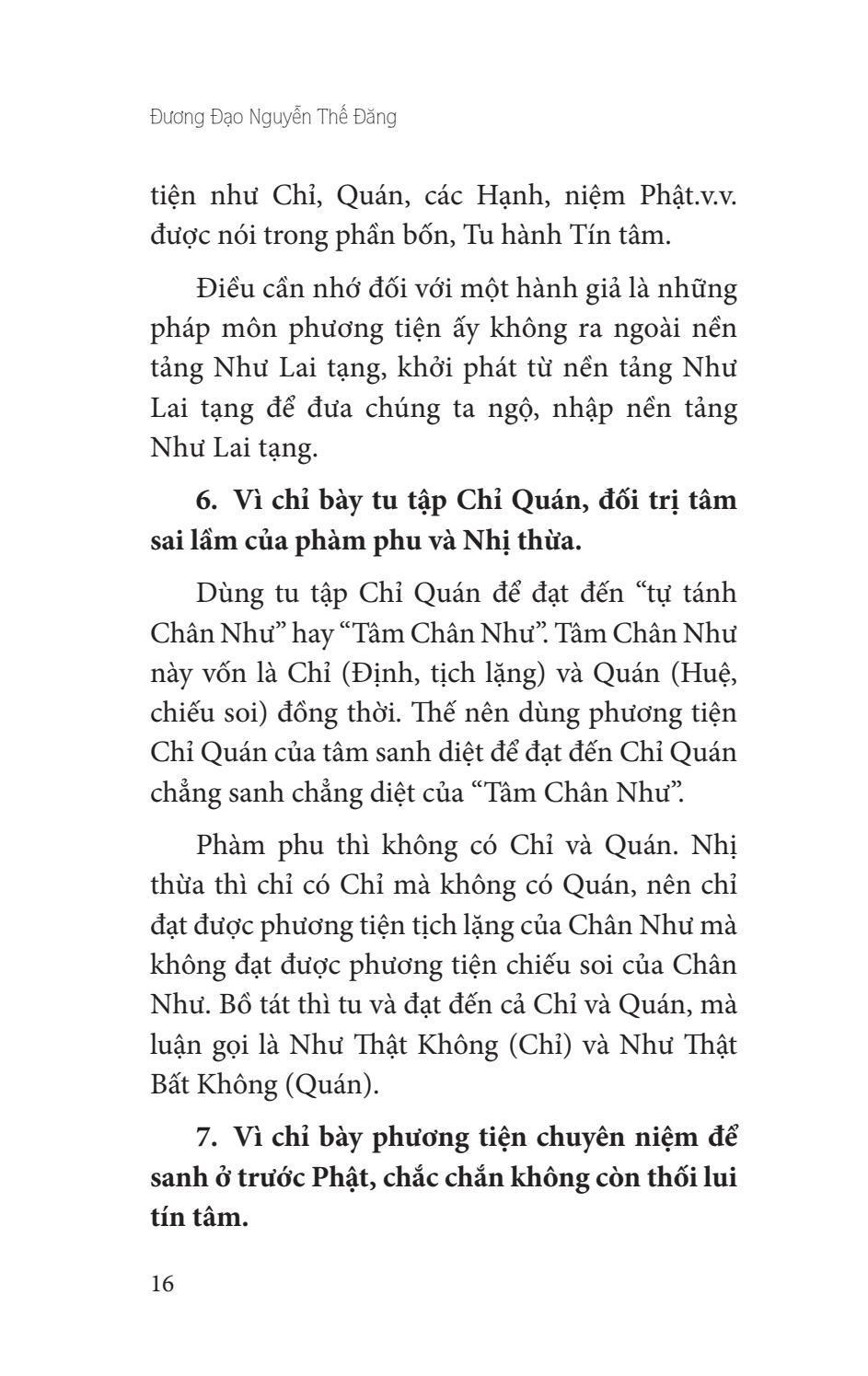 Thực Hành Theo Luận Đại Thừa Khởi Tín