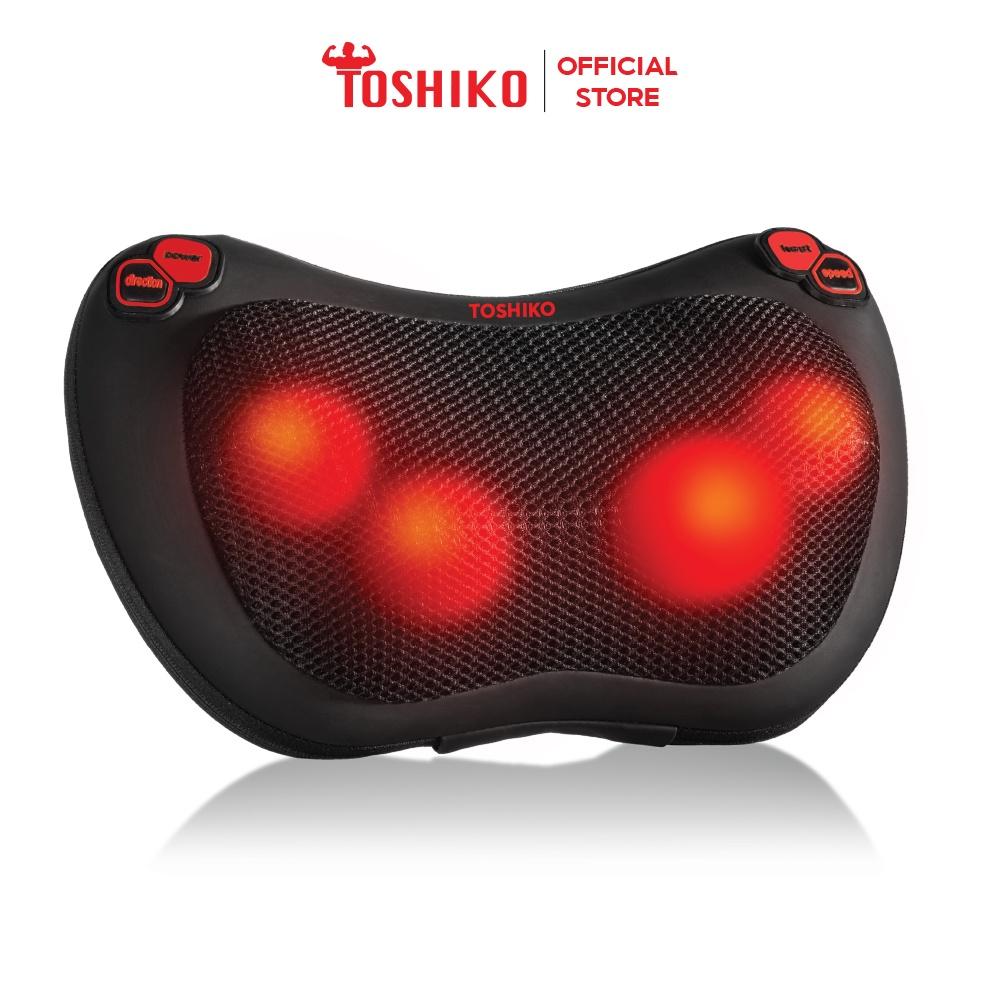 Máy Massage Cổ vai gáy Toshiko TG88, bi massage chuyên biệt, nhiệt hồng ngoại lên 40 độ giúp giải tỏa đau mỏi cổ vai gáy, lưng eo