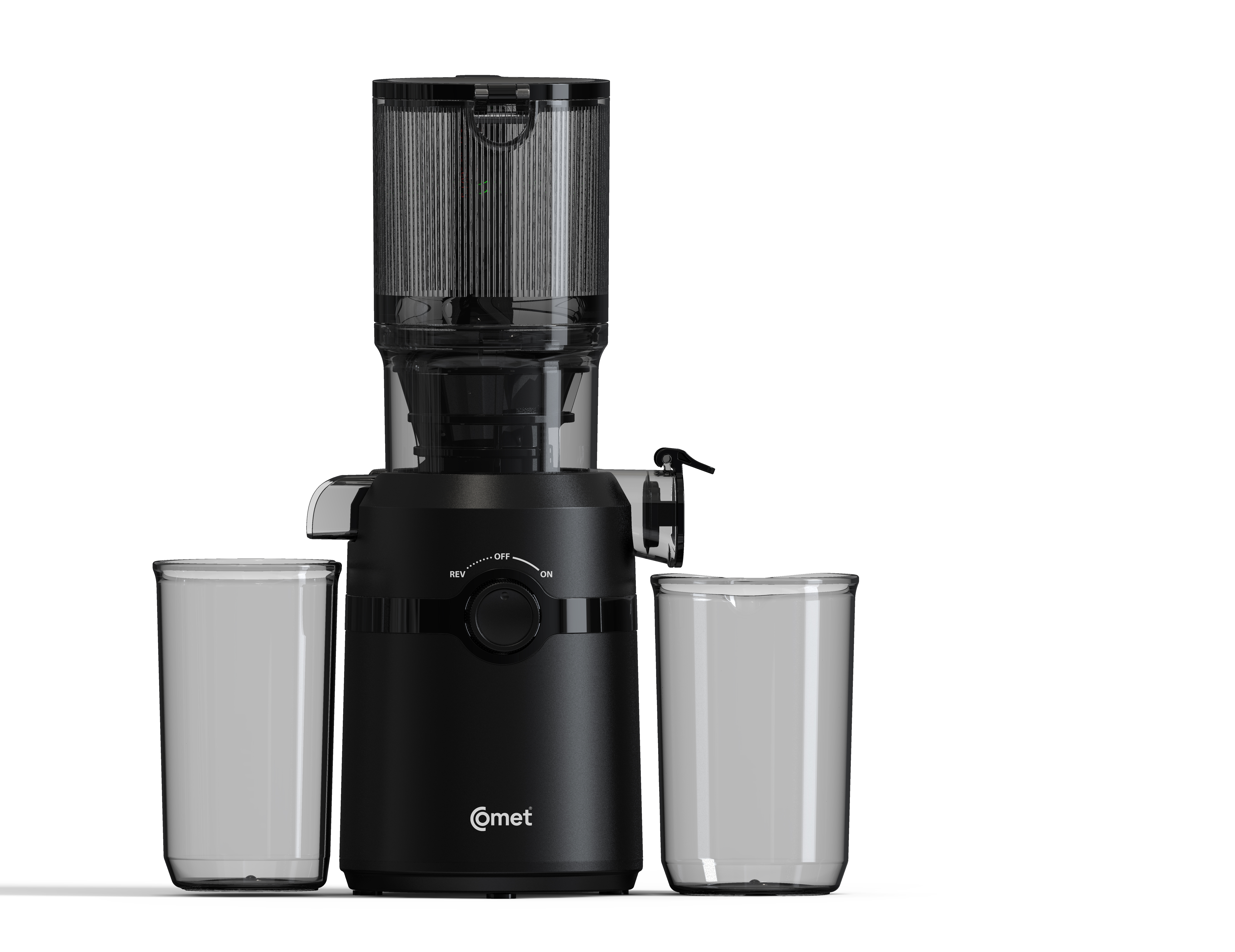 Máy ép chậm Comet CM9616 – Công suất 200W, dung tích 600ml, ép kiệt bã 98%, miệng ép lớn 108mm – Hàng chính hãng bảo hành 12 tháng