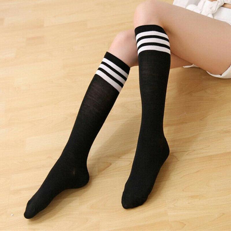 Tất vớ nữ học sinh phong cách HànQuốc nữ, hàng loại 1, cao đến cổ chân, ngang bắp và dưới gối (dài: 20, 32, 40cm) hàng loại1 Cotton Women phù hợp nữ học sinh cá tính - Trắng trơn