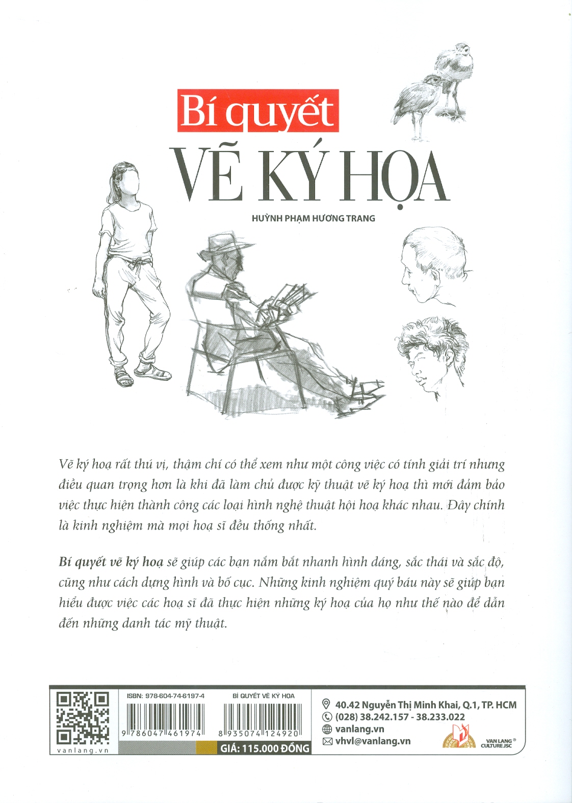 Bí Quyết Vẽ Ký Họa - Huỳnh Phạm Hương Trang