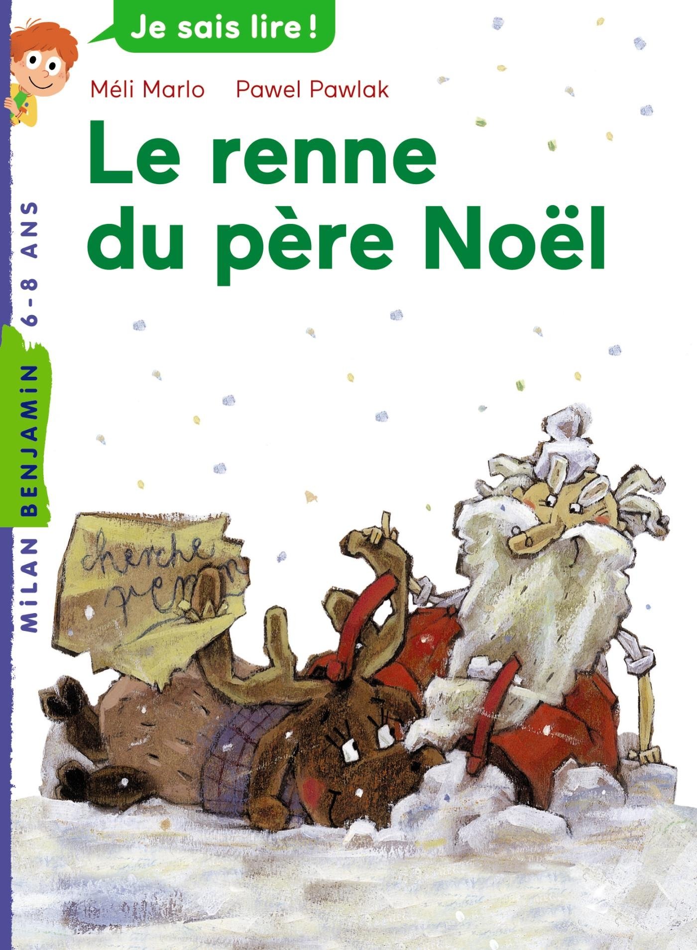 Sách thiếu nhi tiếng Pháp: Le renne du père Noël