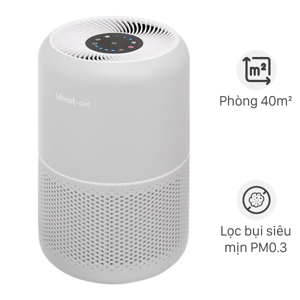 Máy Lọc Không Khí Levoit Core P350 40m2 Bộ lọc HEPA 13 Lọc Bụi Mịn | Hàng Chính Hãng