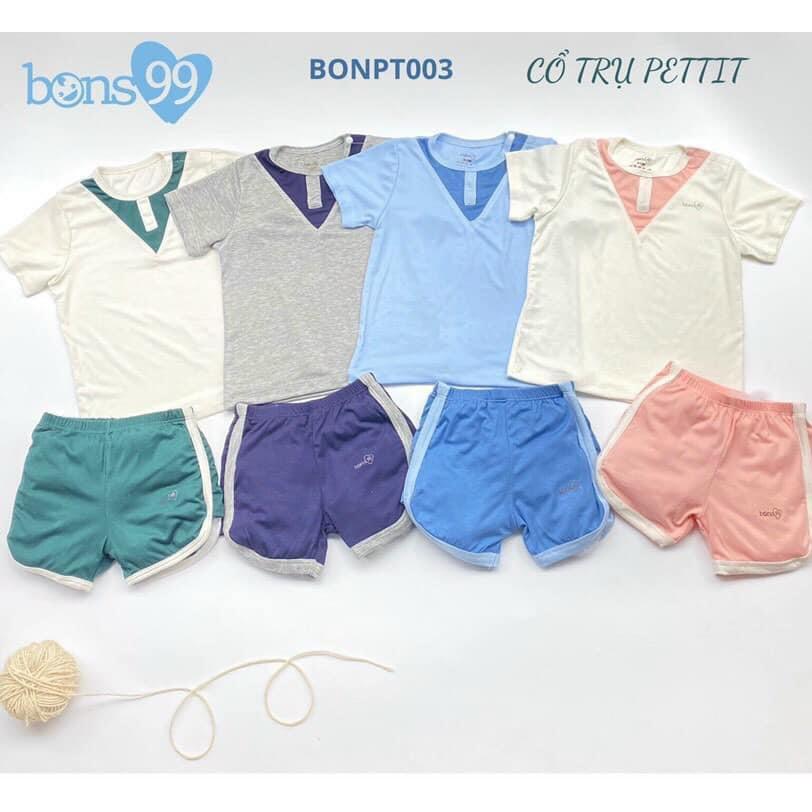 Bộ cộc tay Petit cổ trụ 2021