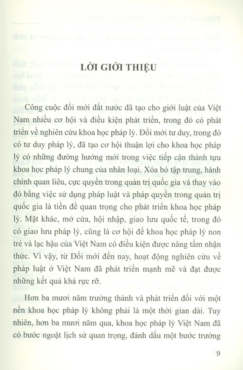 Tổng Quan Tình Hình Nghiên Cứu Về Pháp Luật Ở Việt Nam Trong Hơn 30 Năm Qua