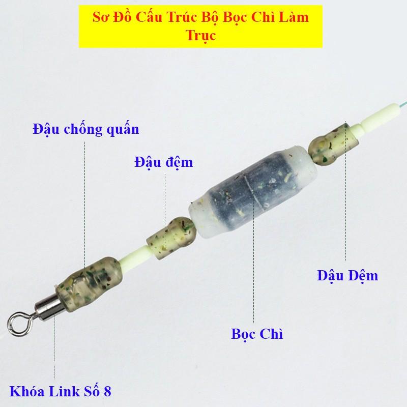 Vỉ Bộ Bọc Chì Làm Trục Săn Hàng, Sét Đệm Trục Tốc Độ Cao Cấp PK-18