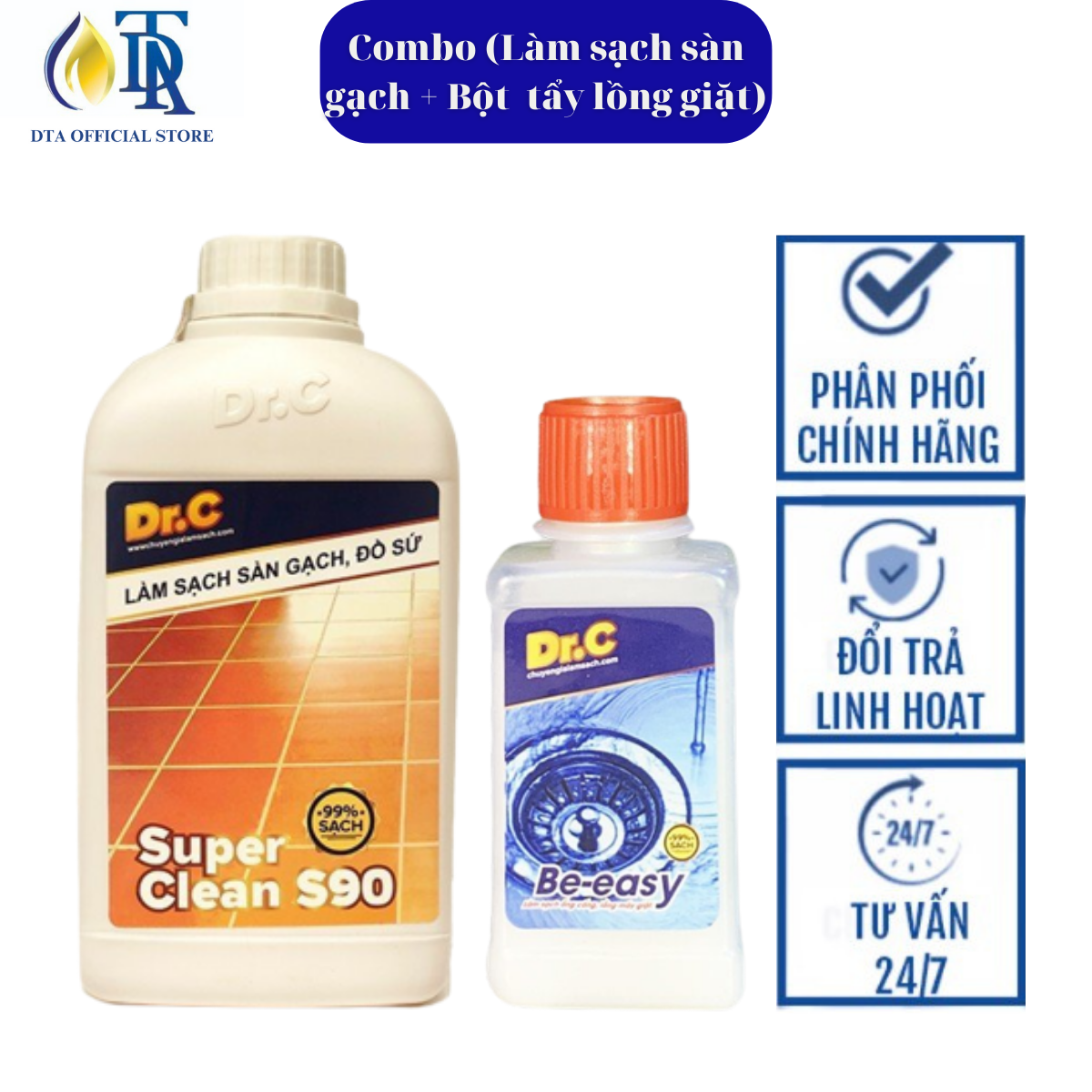 Combo Siêu Tiết Kiệm  Dr.C Chính Hãng