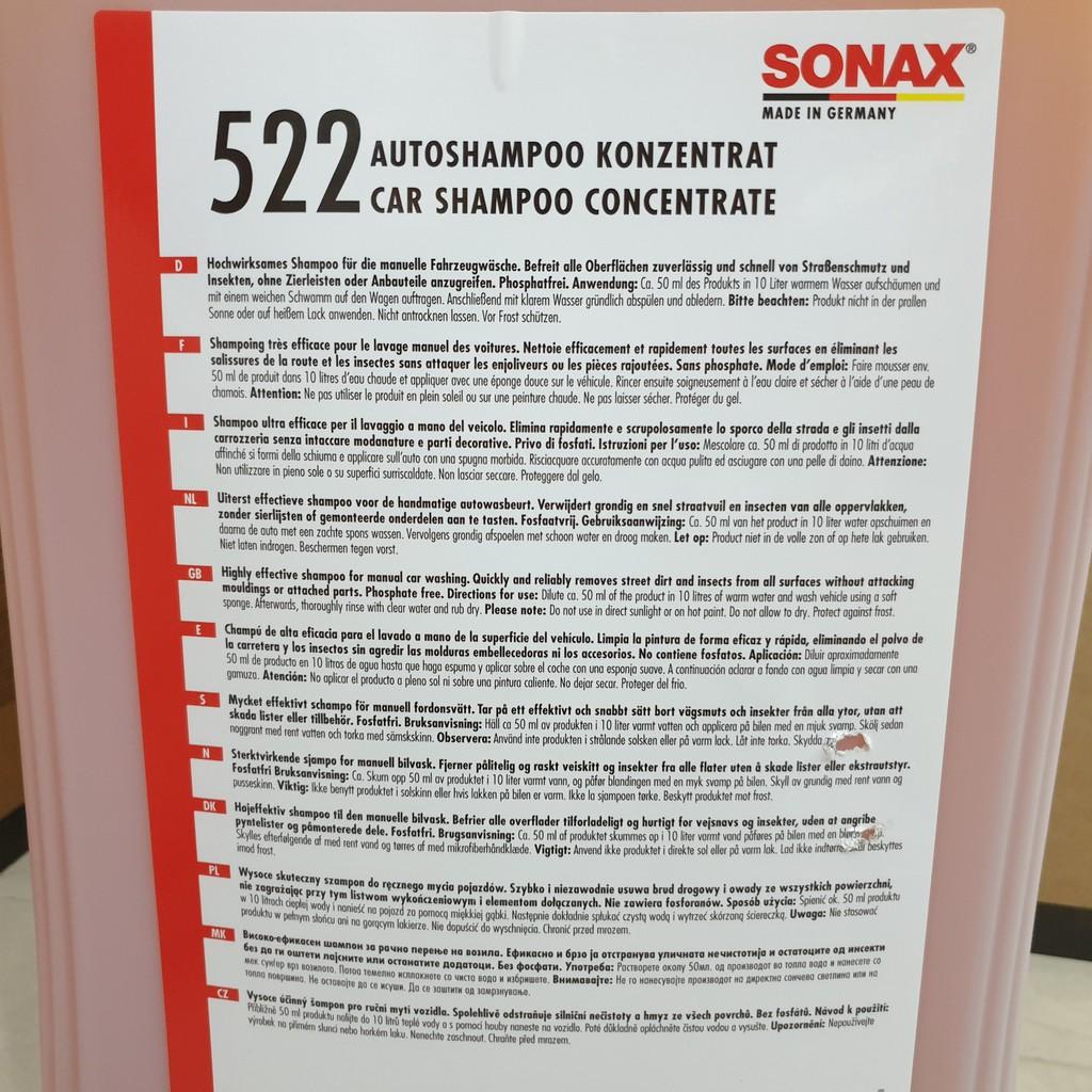 Nước Rửa Xe Sonax Gloss Shampoo Can 25L