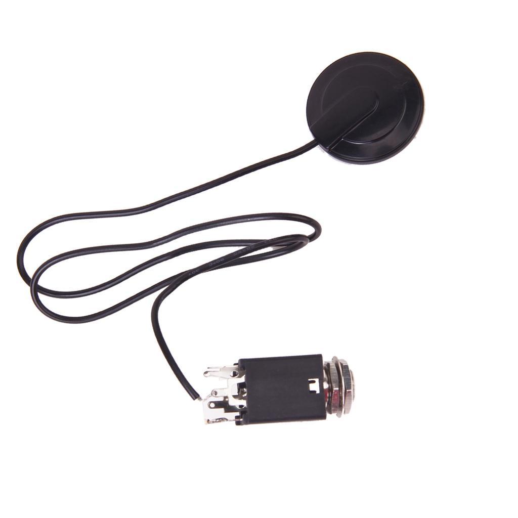 Acoustic Pickup Piezo Transducer Jack for Guitar Violin Mandolin