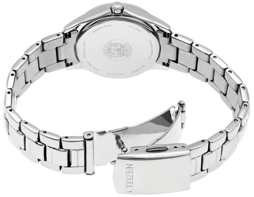 Đồng Hồ Nữ Citizen Đính Đá Swarovski Dây Thép Không Gỉ FE1140-51X - Mặt Hồng