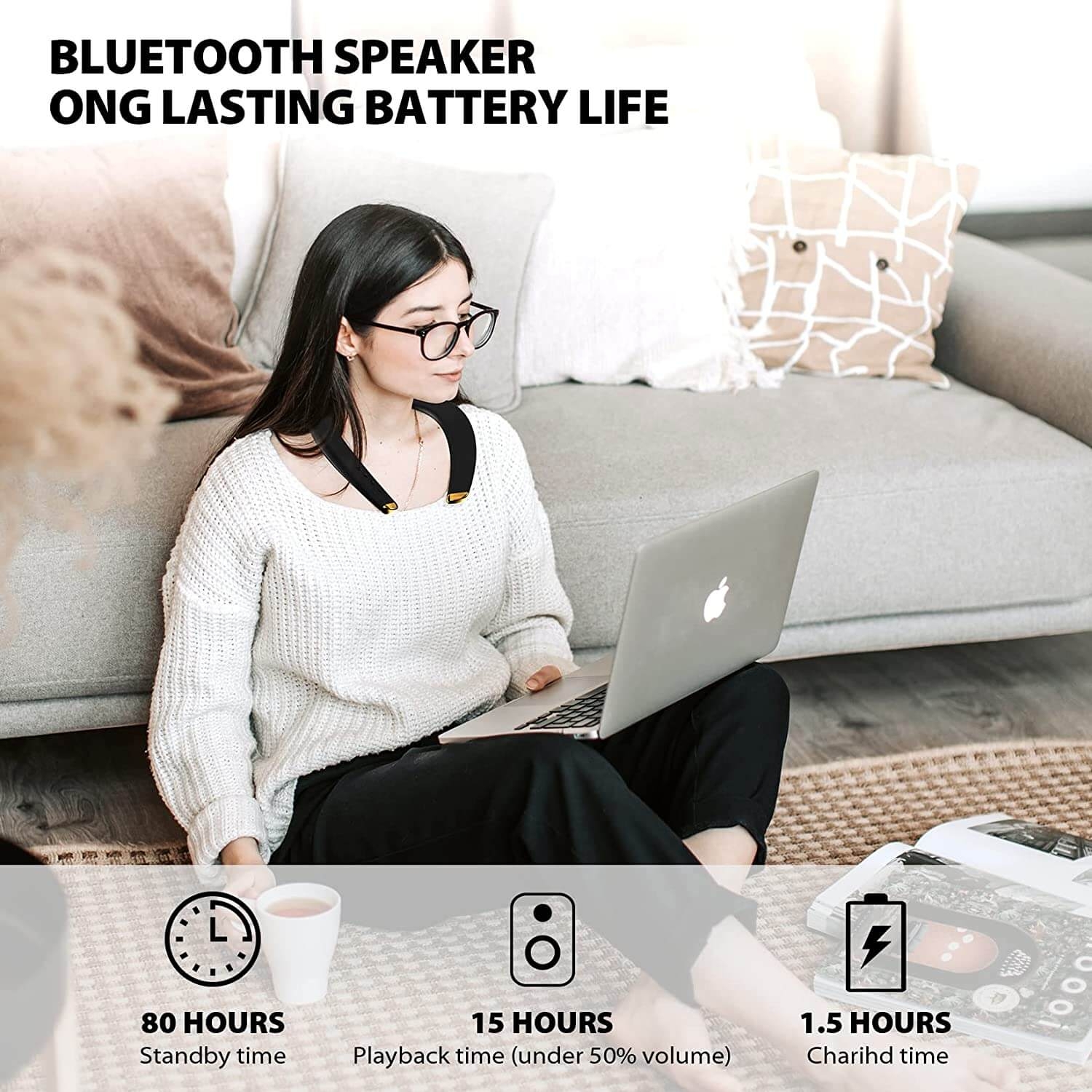 Loa Bluetooth neckband Monster Boomerang Petite chính hãng new 100%