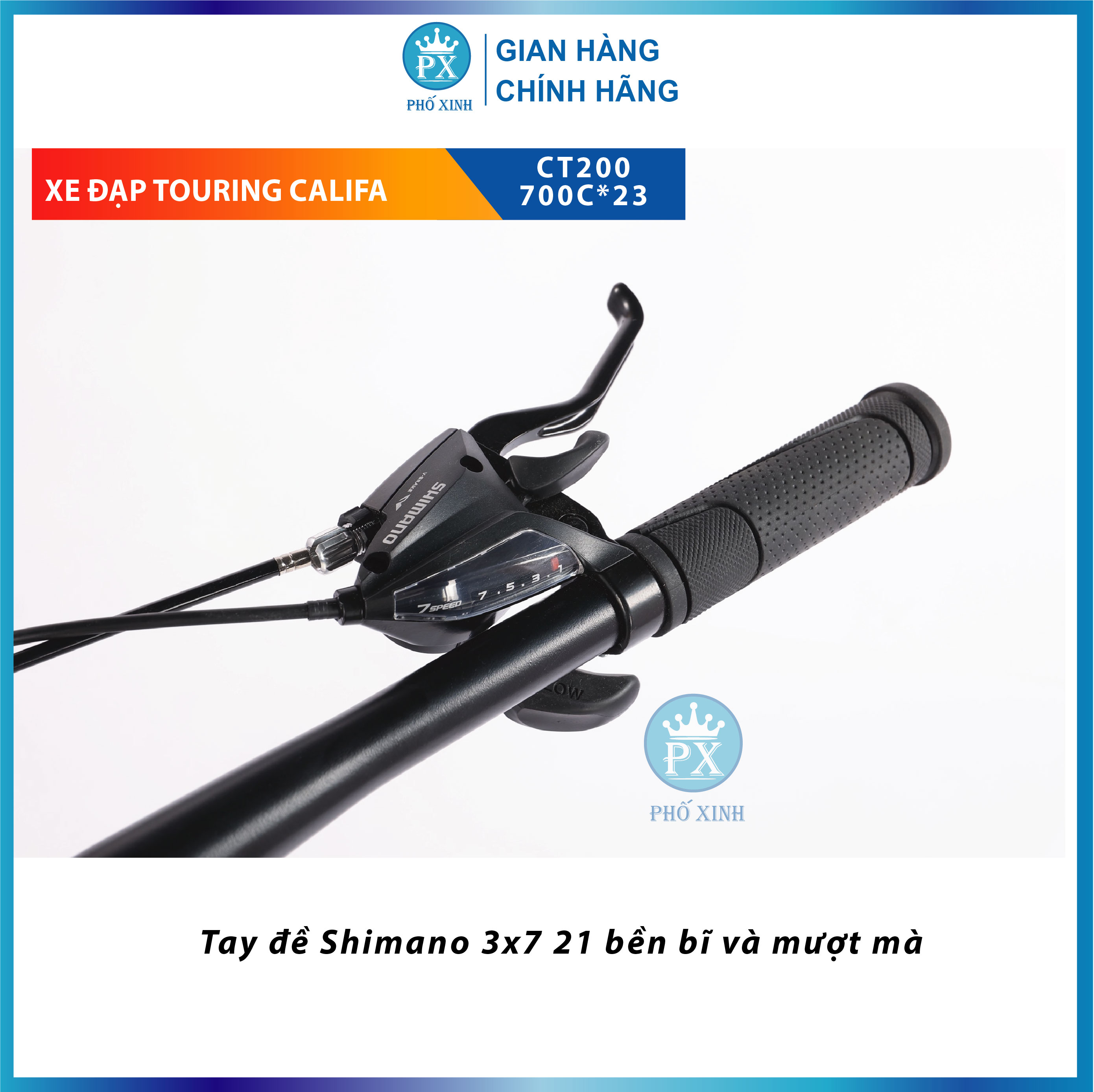 Xe Đạp Touring CALIFA CT200 700c Khung Nhôm