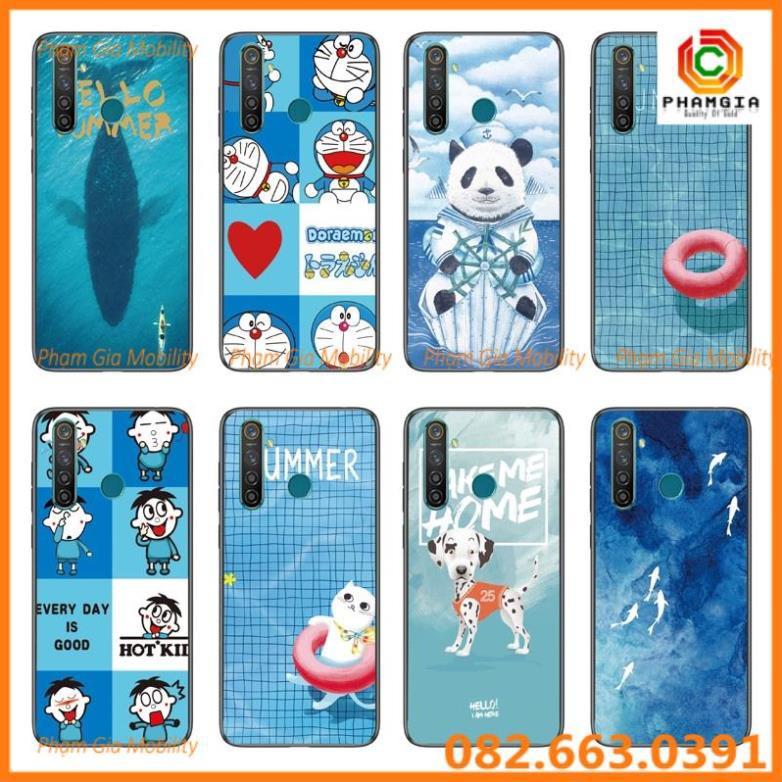 Ốp lưng hình doremon đẹp dành cho Realme 5i / Realme 5S / Realme 5 Pro / Realme Q/ Realme C3