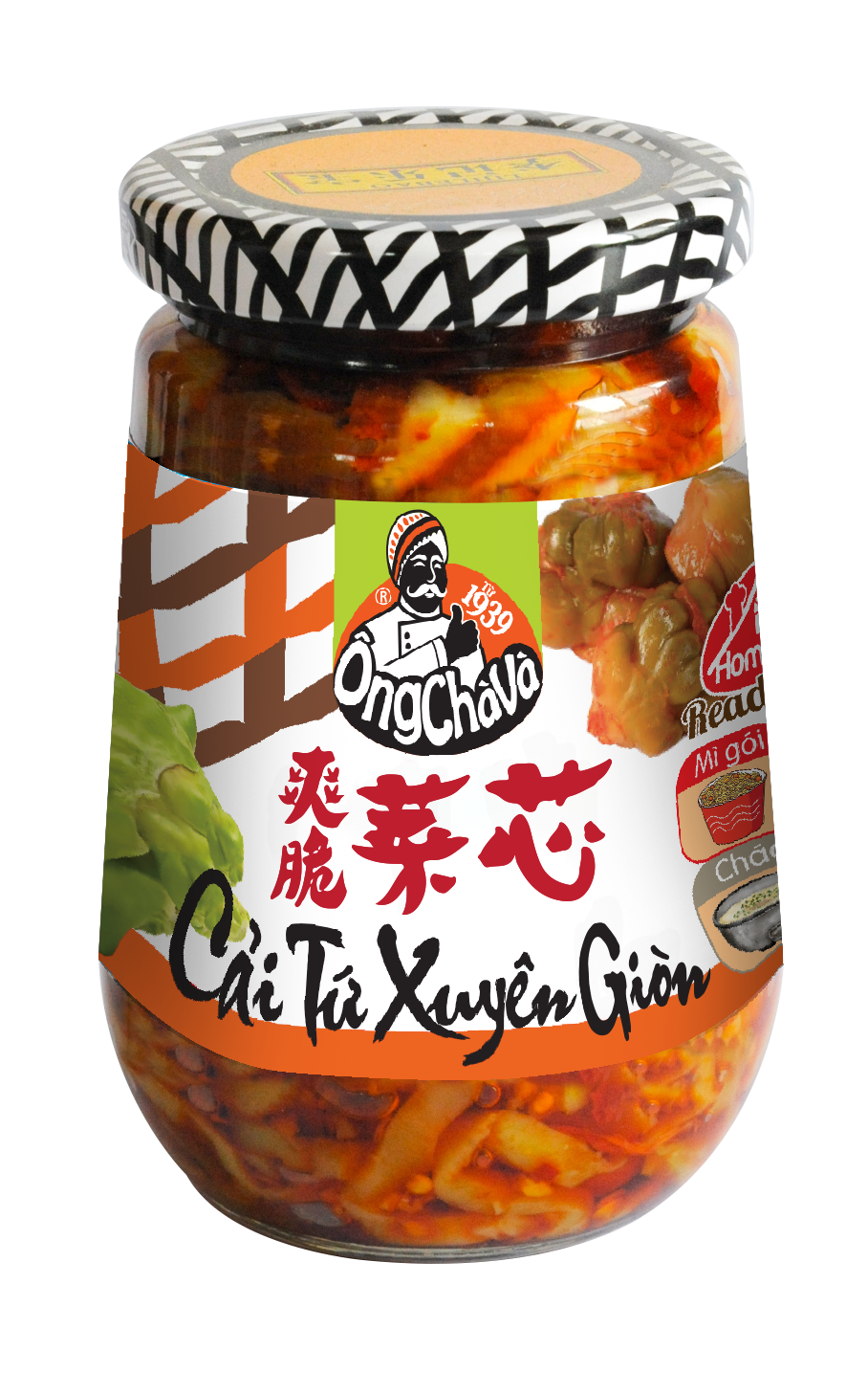 Cải Tứ Xuyên Giòn Ông Chà Và 338g