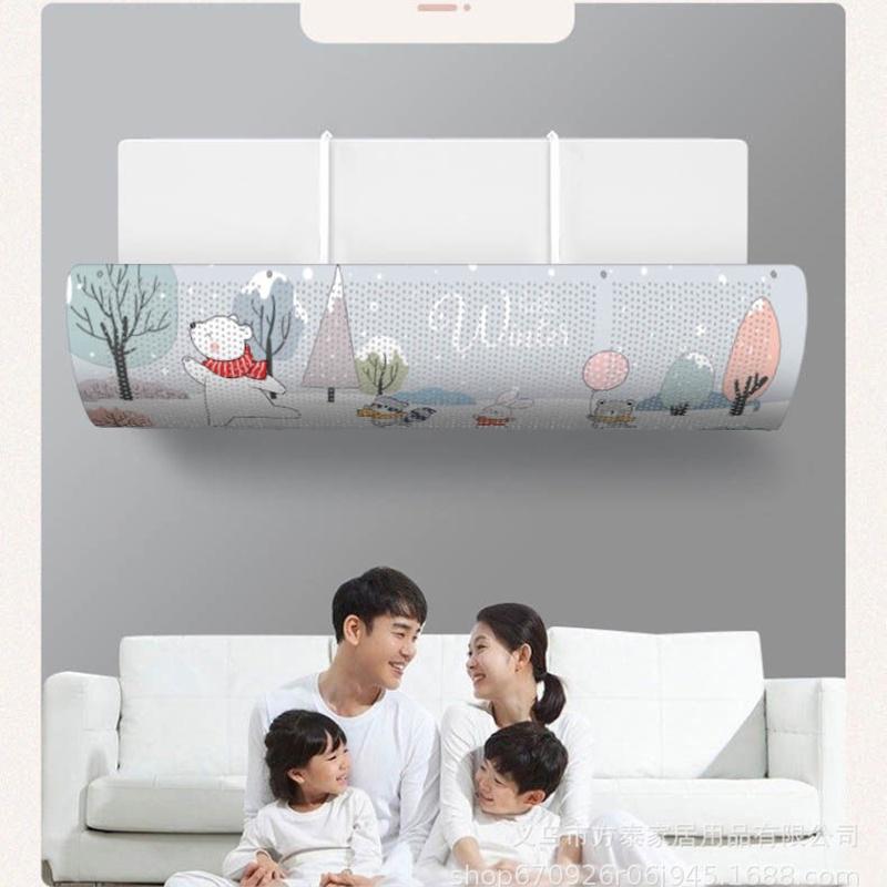 Tấm chắn gió điều hoà tuỳ chỉnh gió tiện lợi cho gia đình