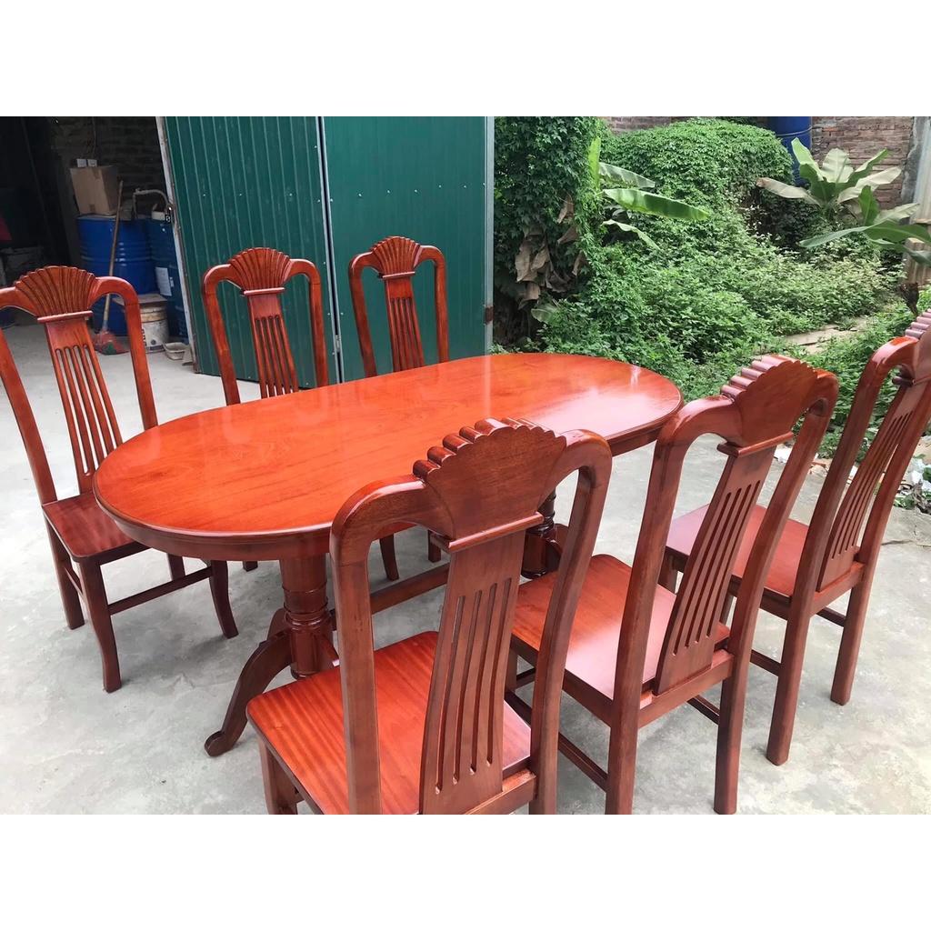 Bộ bàn ăn gỗ xoan ta