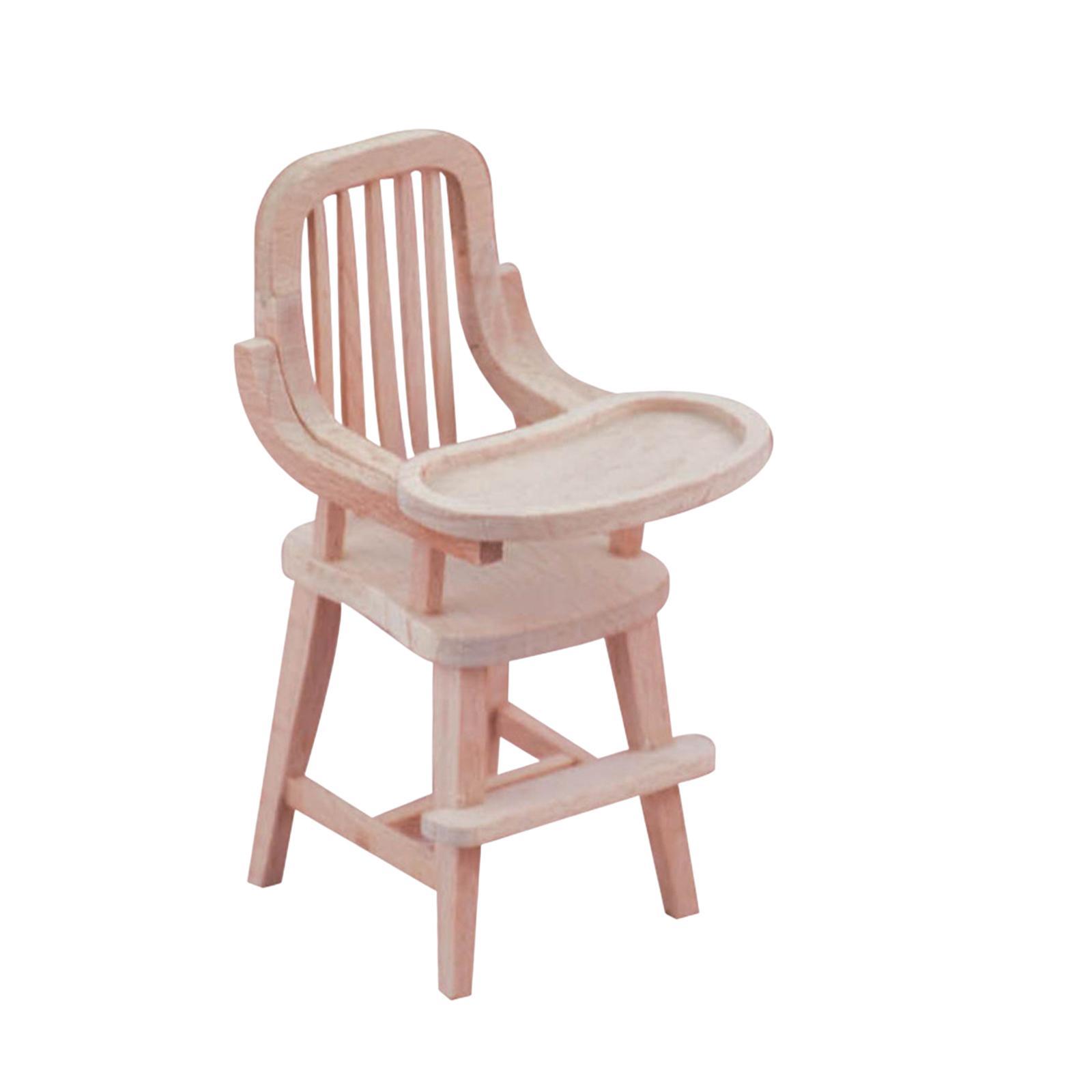 Mini Furniture Model Wooden for Dollhouses Micro Landscape DIY Accessory