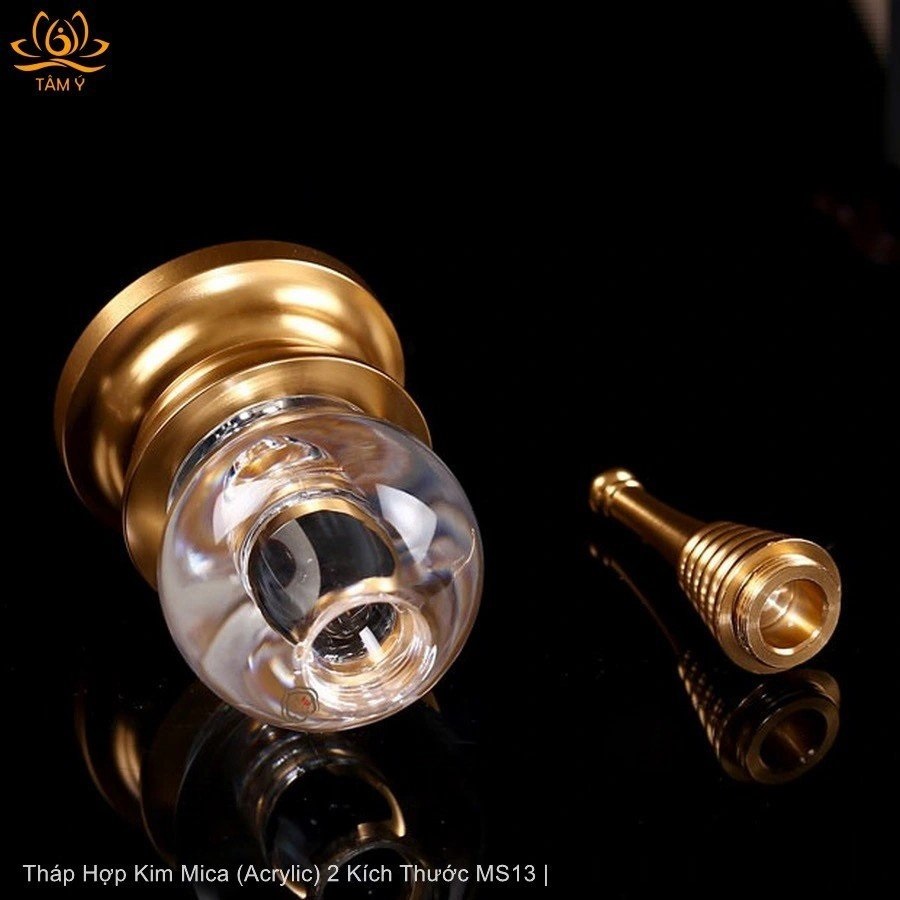 Tháp Xá Lợi Bằng Hợp Kim Mica 2 Kích Thước MS13