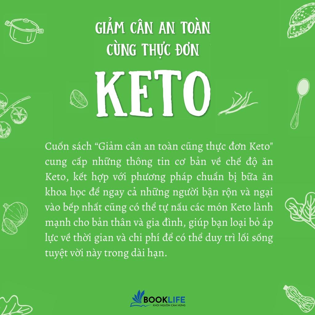 Sách Giảm Cân An Toàn Cùng Thực Đơn Keto - 1980Books - BẢN QUYỀN