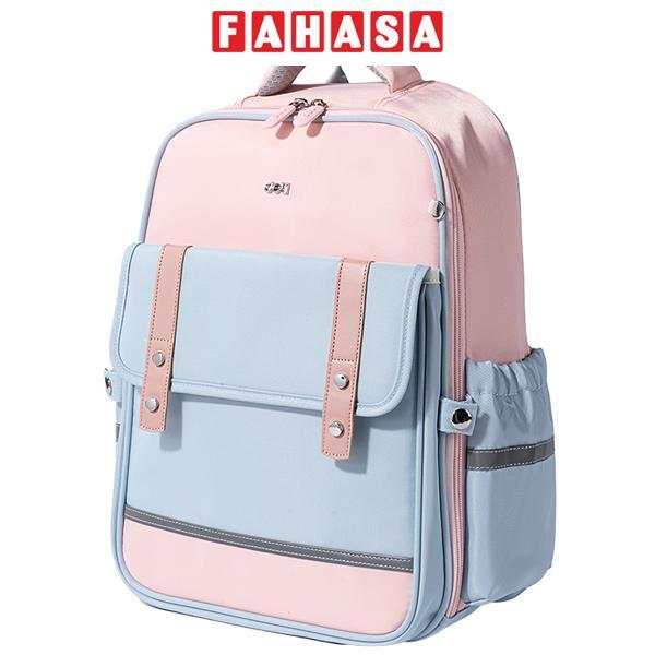 Ba Lô Chống Gù Chống Nước - Deli BB191 - Màu Hồng