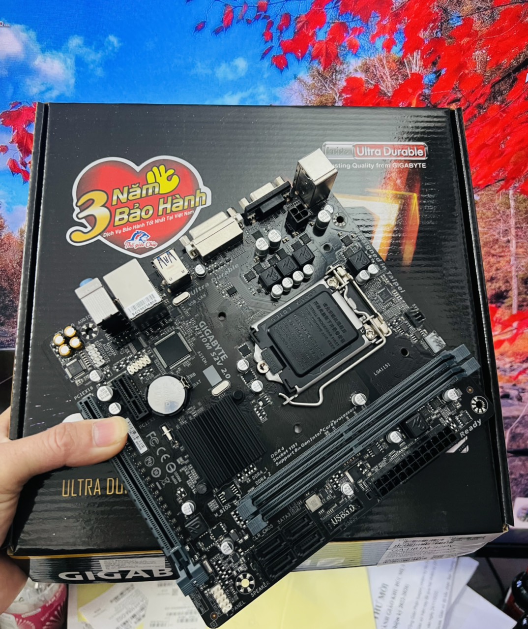 Bo Mạch Chủ (Mainboard) Gigabyte H310M-S2V (Hàng Chính Hãng)